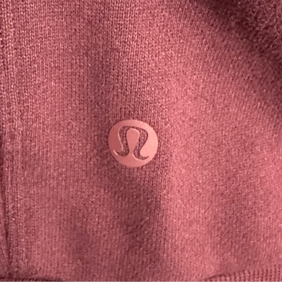Lululemon Steady State Crewneck Sweatshirt Size Medium Garnet - Picture 4 of 5